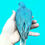 Thumbnail: Male blue Cleartail Indian ringneck baby 
