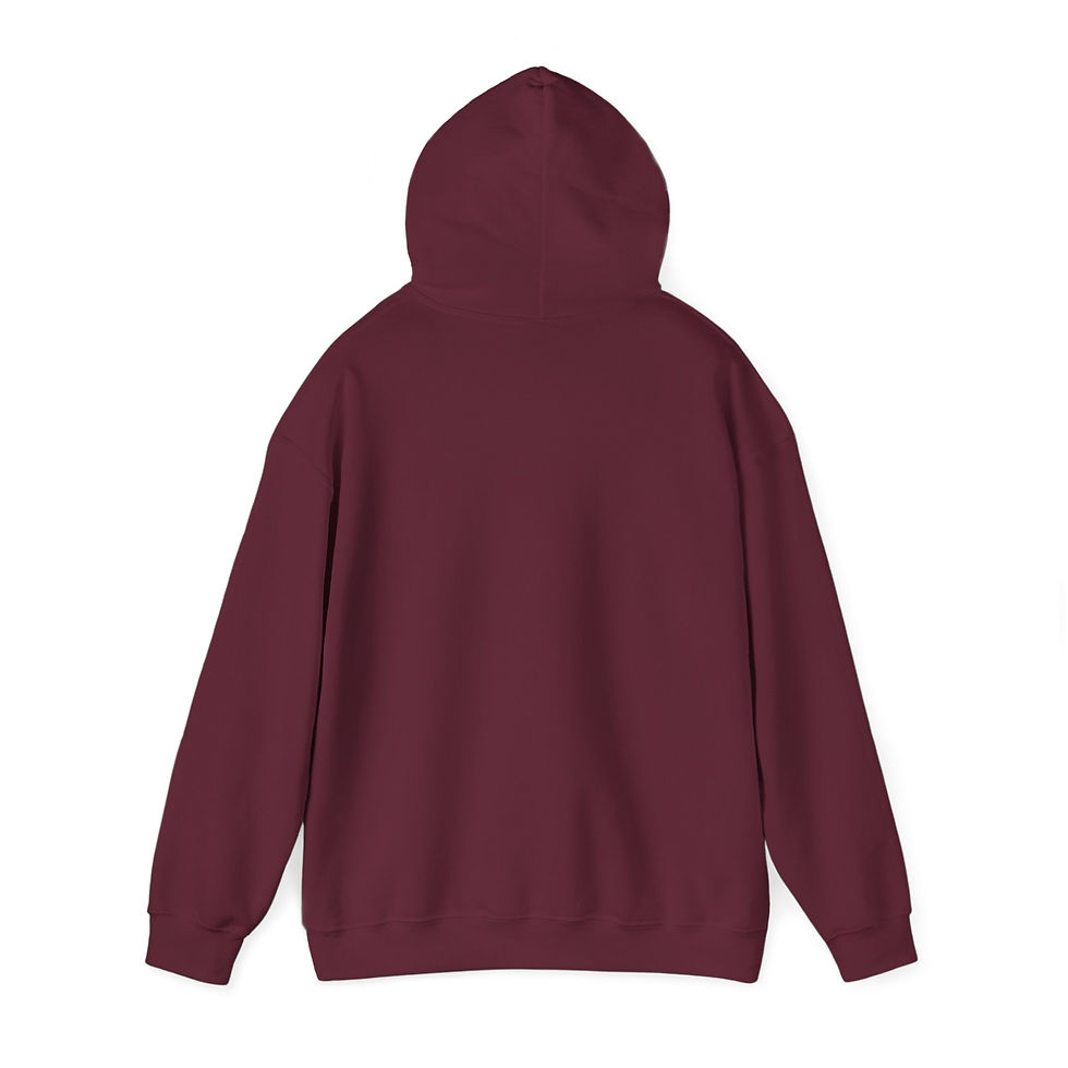 Thumbnail: Religious Hooded Sweatshirt - With God Nothing Shall Be Impossible