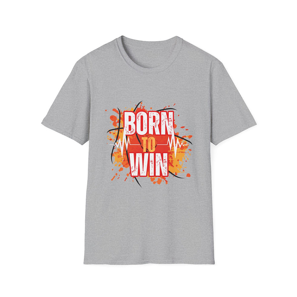 Thumbnail: Born to Win T-Shirt — Motivational Graphic Tee for Athletes & Winners