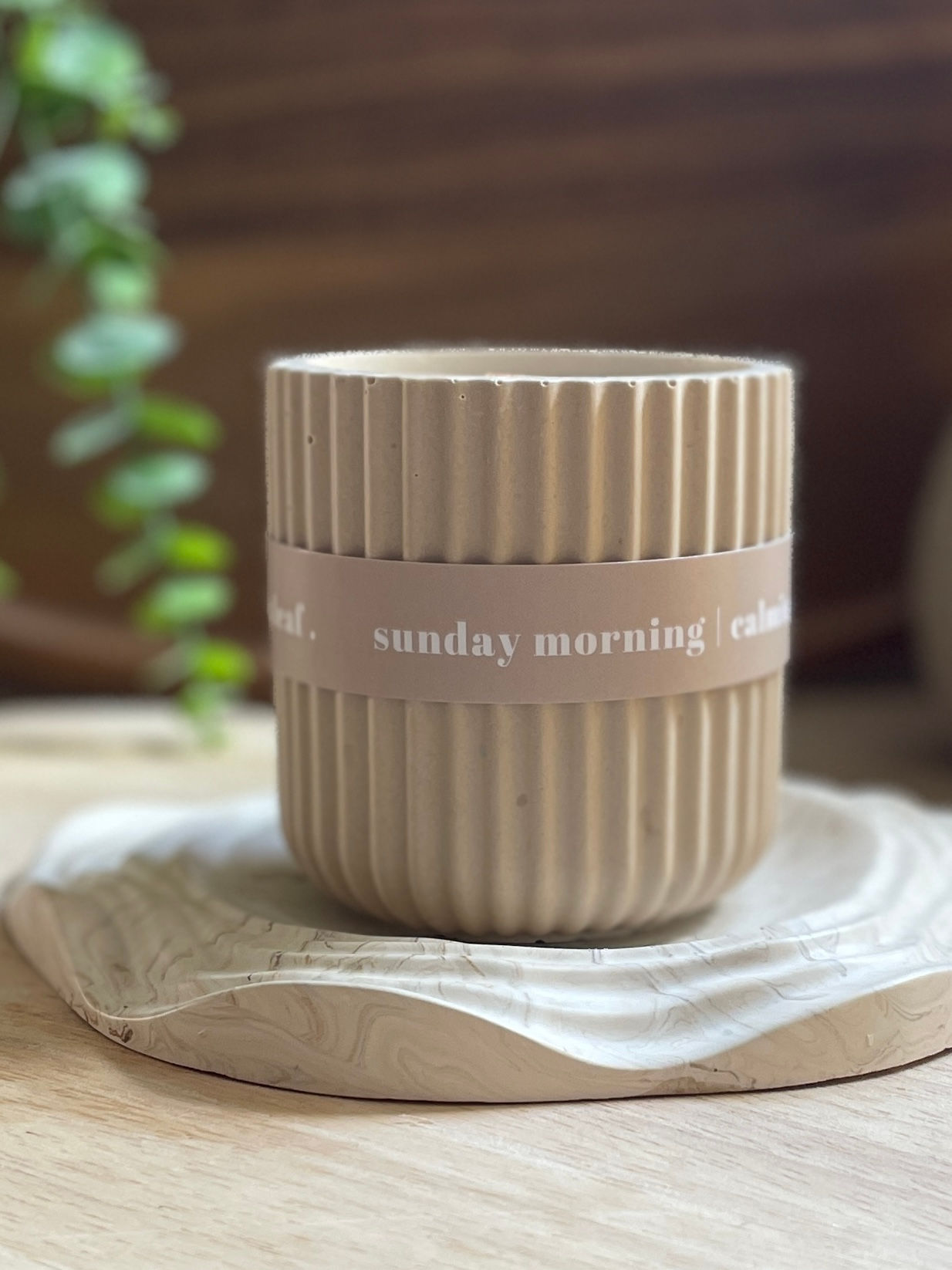 Sunday Morning Candle
