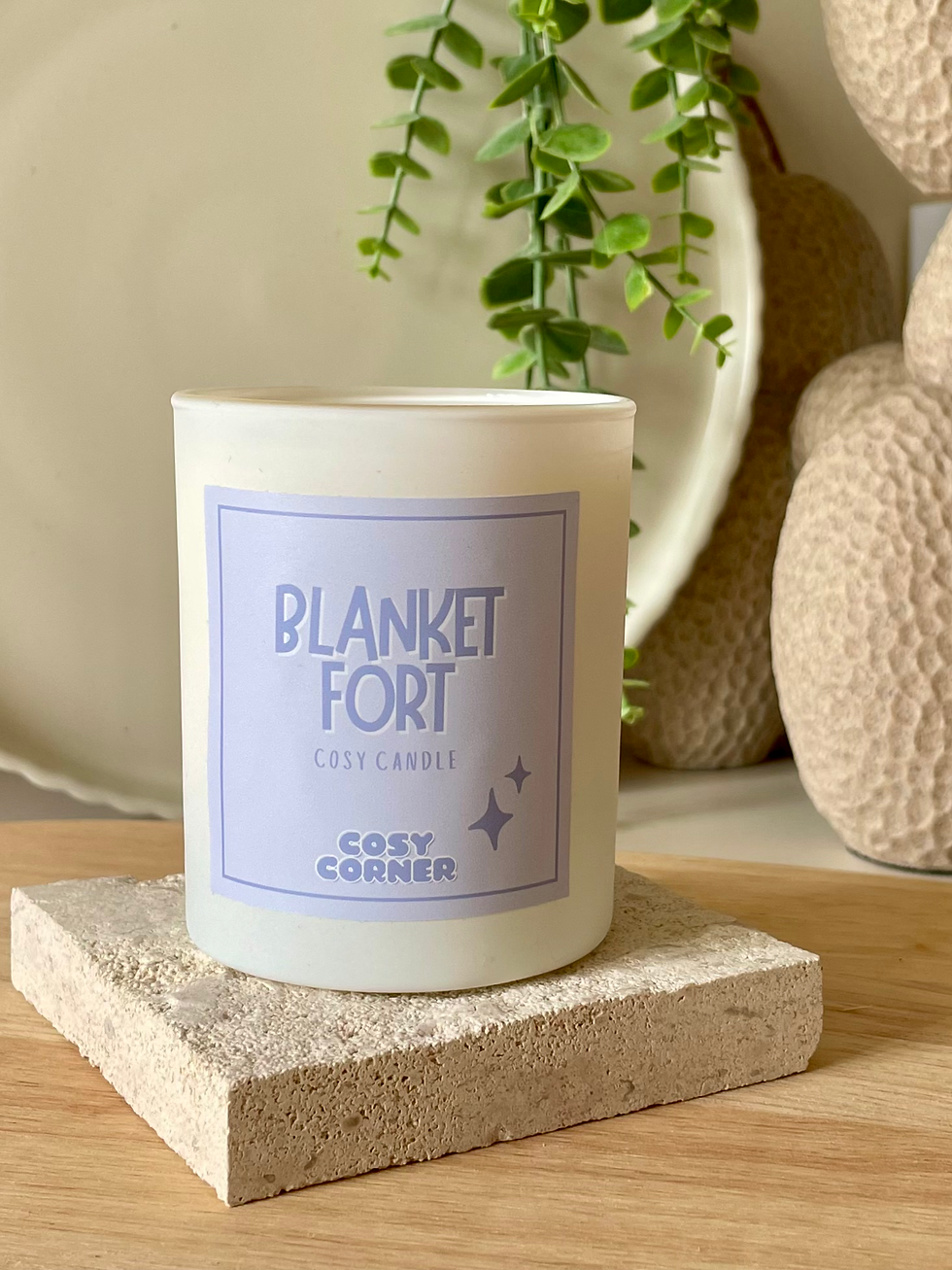 Blanket Fort  - Blanket Scented Candle
