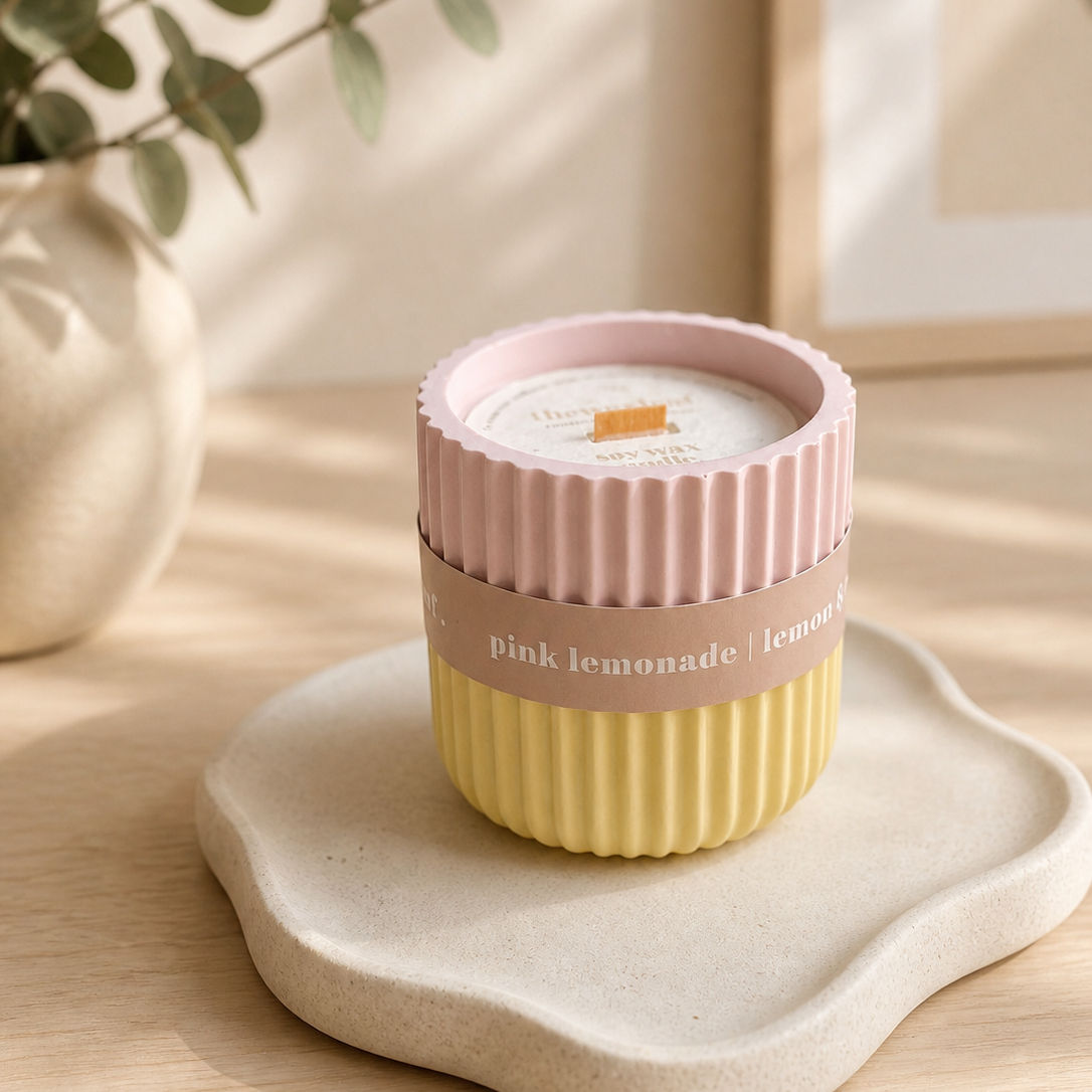 Pink Lemonade Scented Candle