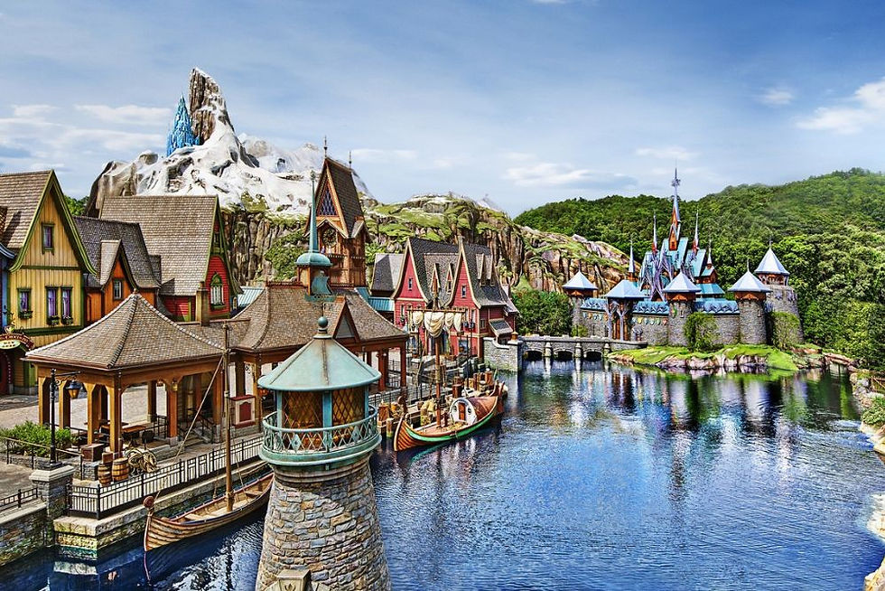 Arendelle-World of Frozen- day view