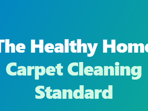 Healthy Home Carpet Cleaning Standard