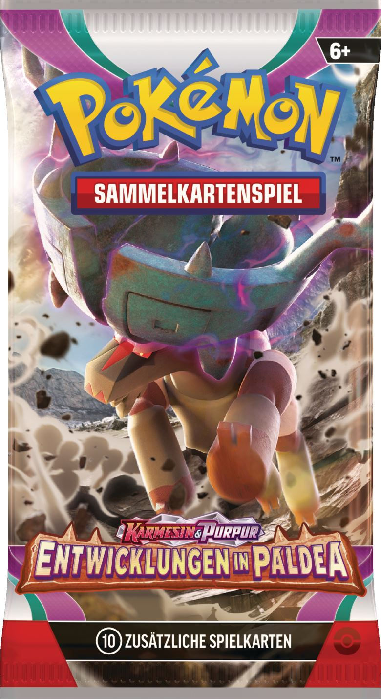 Miniaturbild: Pokemon - KP02 - Entwicklungen in Paldea - Booster (DE)
