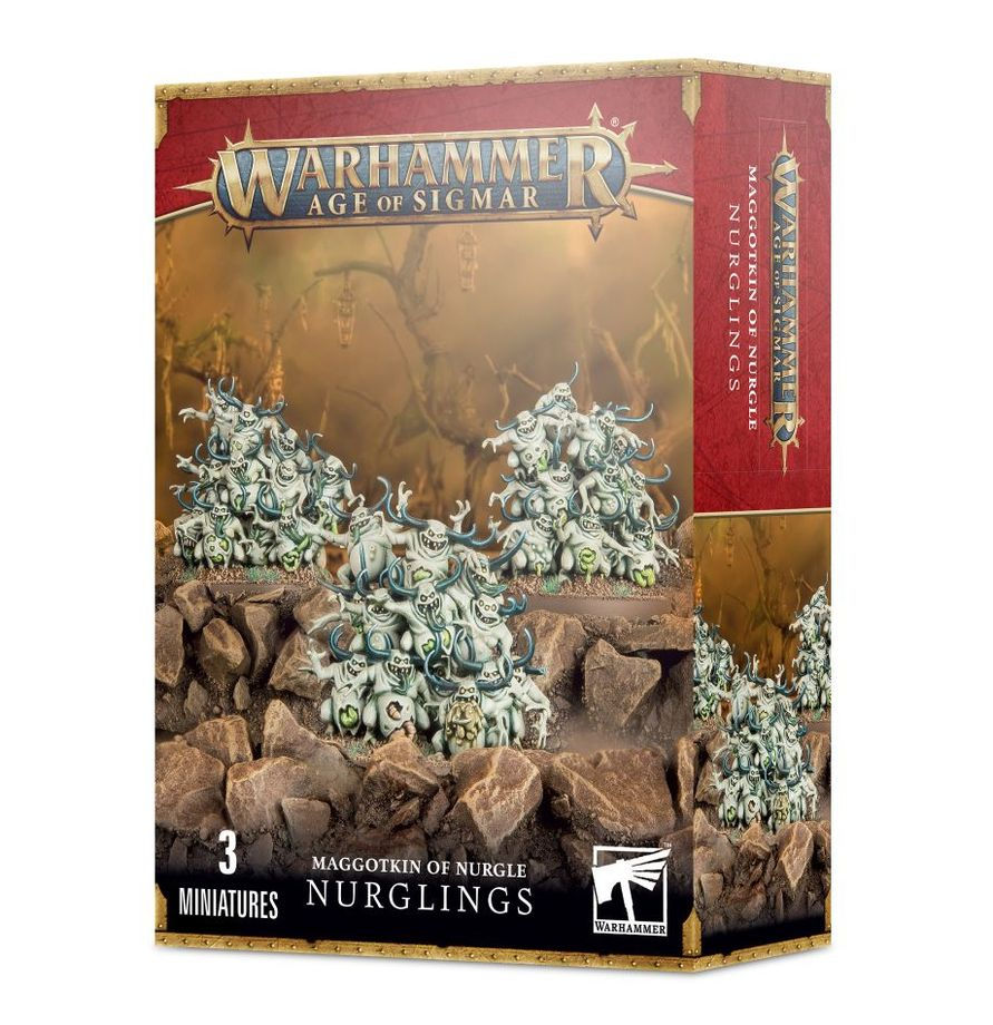 Warhammer Age of Sigma Maggotkin of Nurgle: Nurglings (97-18)