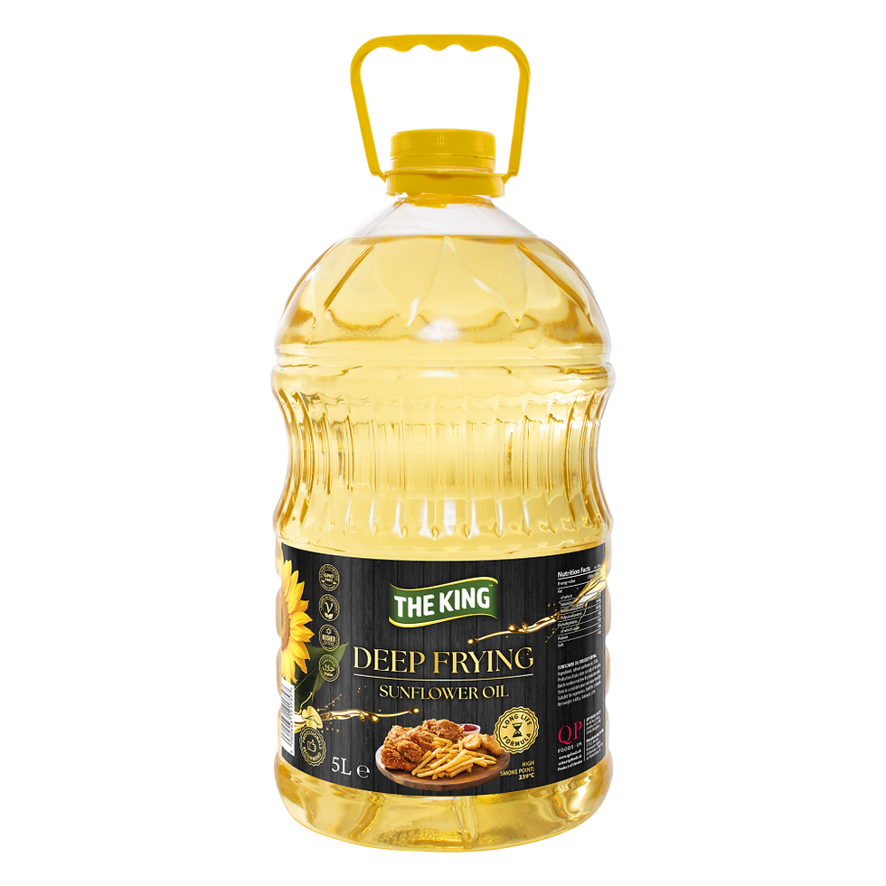 Deep Frying Sunflower Oil The King 5L PET Bottle 11.png