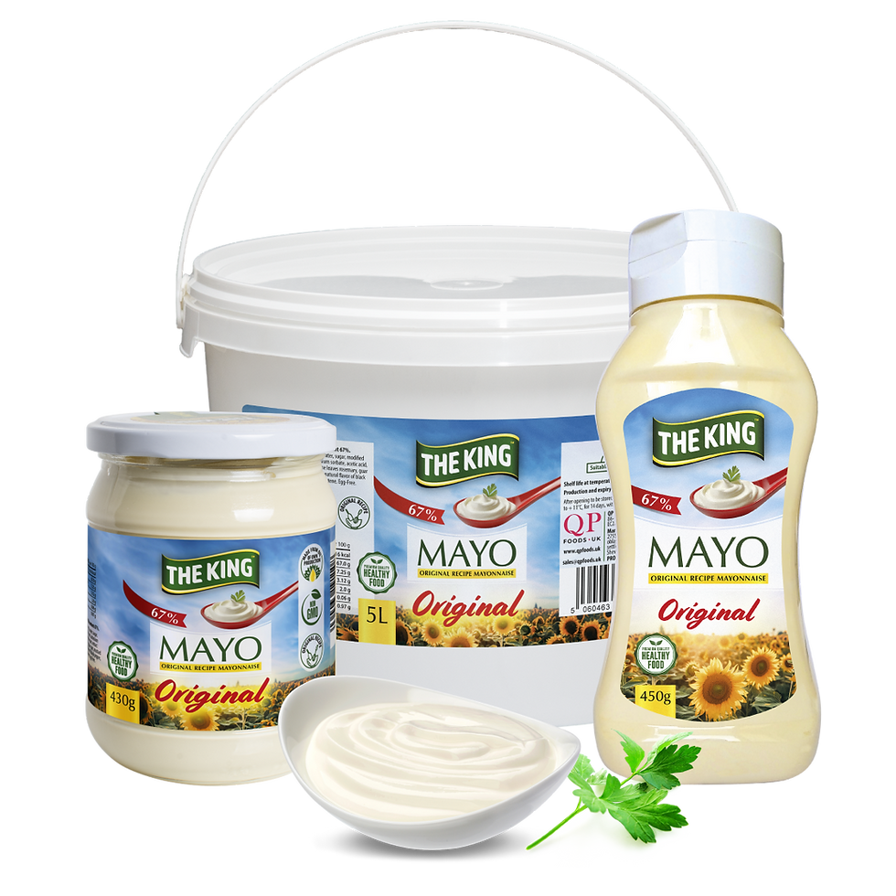 Bulk Buy Egg Free Mayonnaise by QP Foods UK