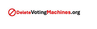 Delete voting Machines . com logo