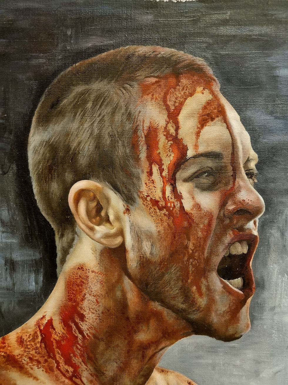 Miniatyrbilde: Screaming man