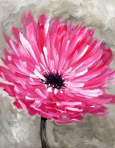 Paint Nite: Pop of Pink