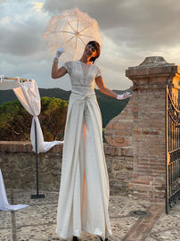 Accoglienza trampoliere per matrimonio
