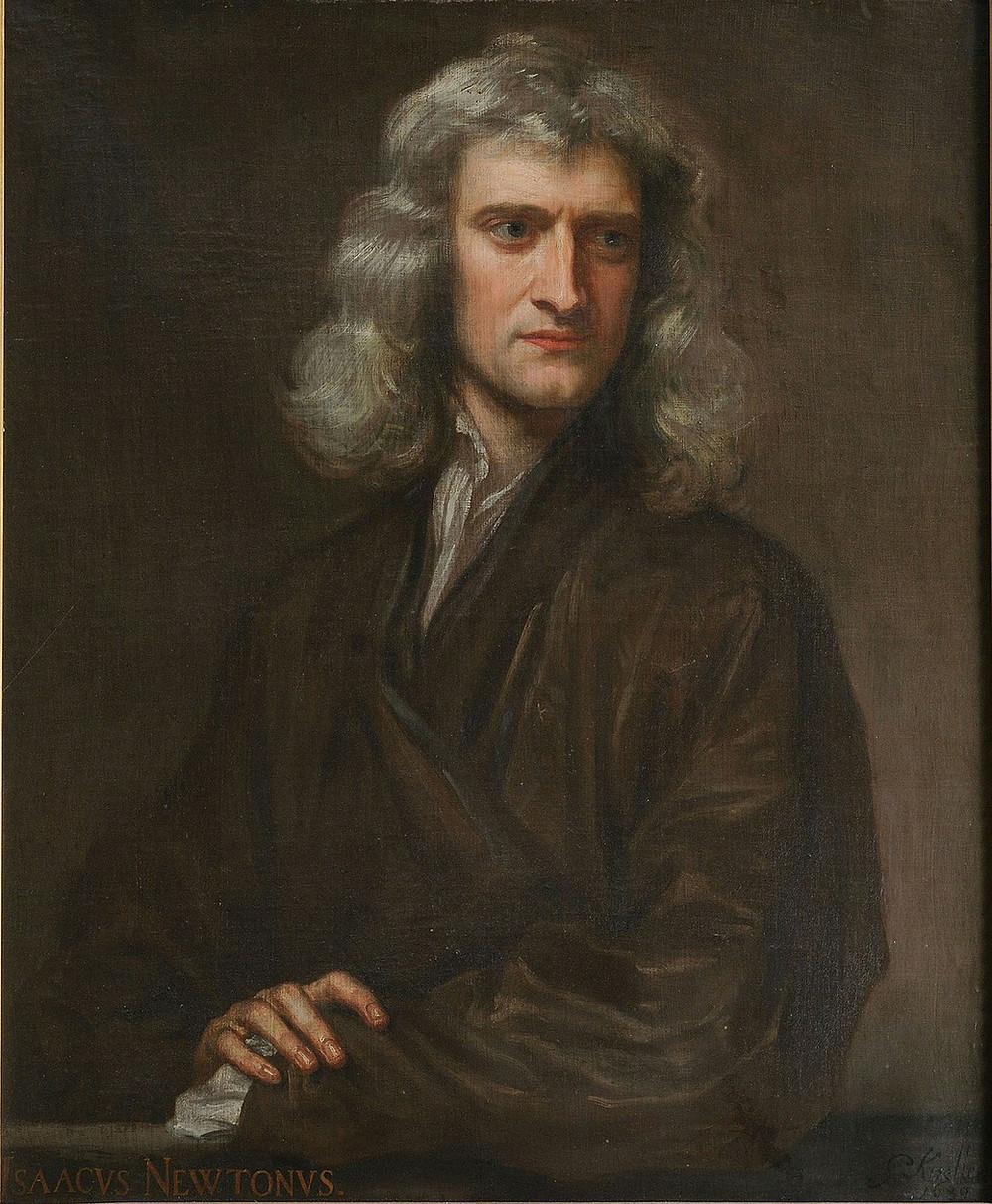 Retrato de Isaac Newton Portrait of