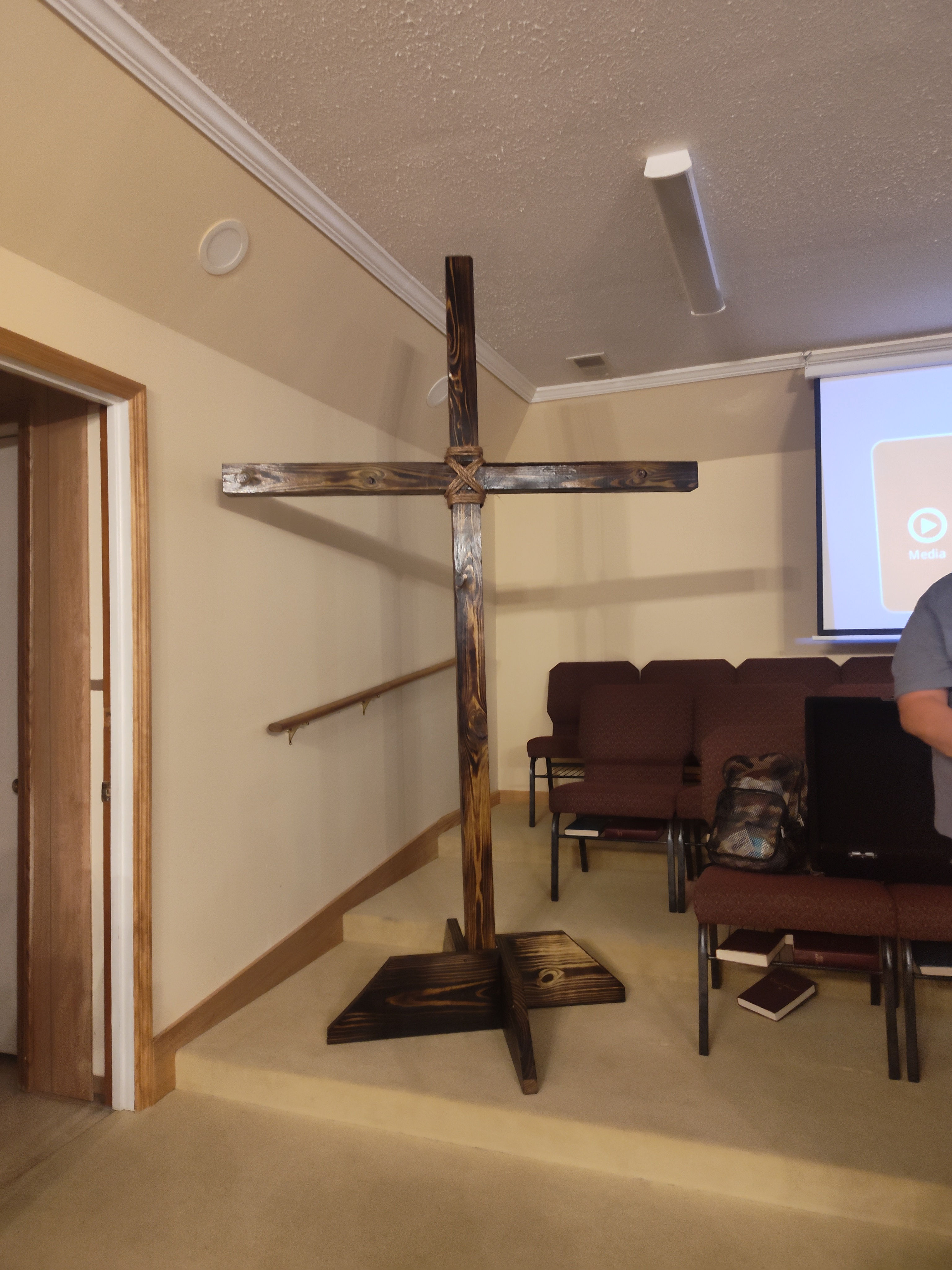 Handcrafted Wooden Cross  | 8ft by 5ft Cross