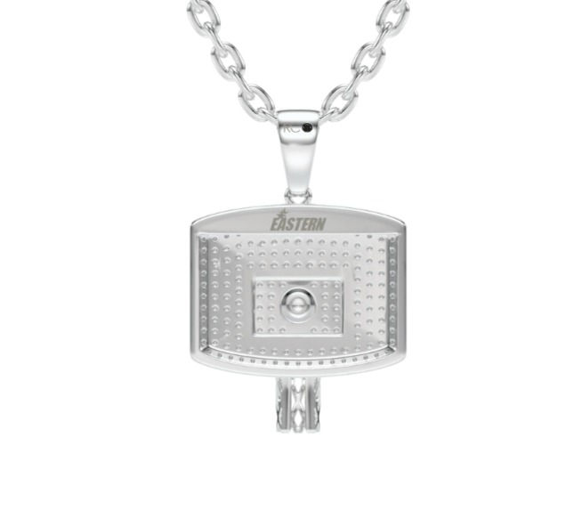 縮圖：Sterling Silver Backboard Pendant