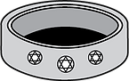 Men's Full Diamond Ring Icon .png