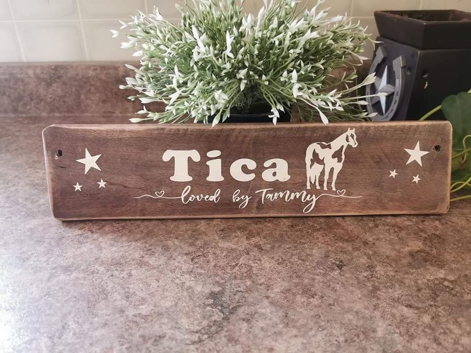 Stall Signs