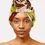 Miniaturbild: Ankara/African print preTied satin lined Headwrap, Wachsdruck Kopftuch