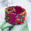 Thumbnail: Tribal Random Color Wooden Bead Bracelet, Wide Bracelet with wood
