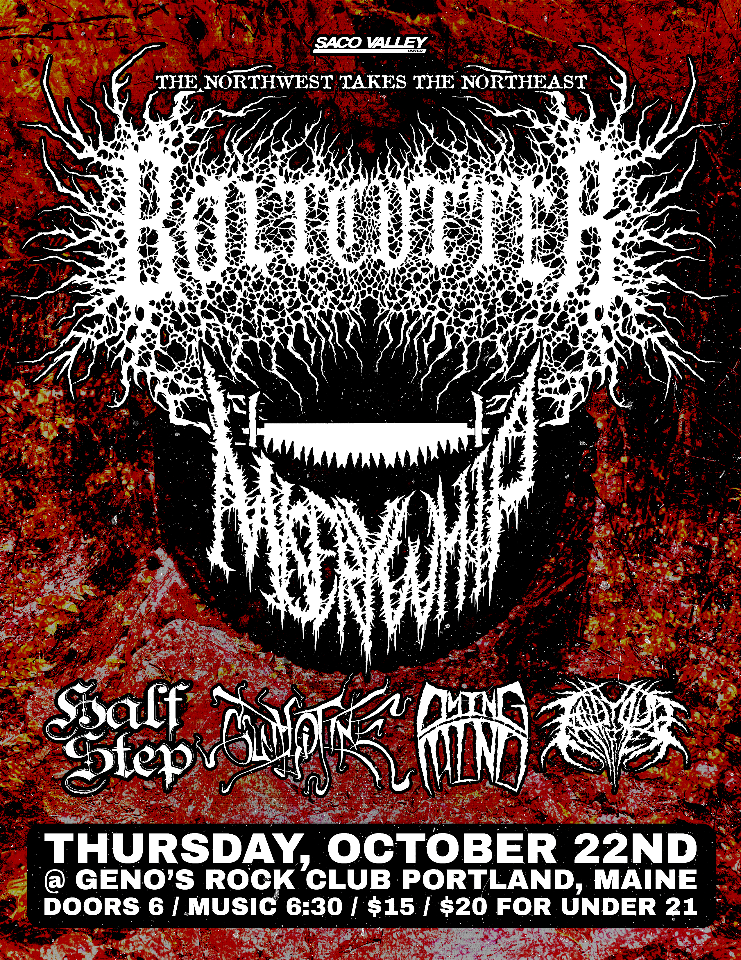 Boltcutter // Misery Whip PDX // Boltcutter // Half Step // Guillotine // Dying Mind // End Your Life