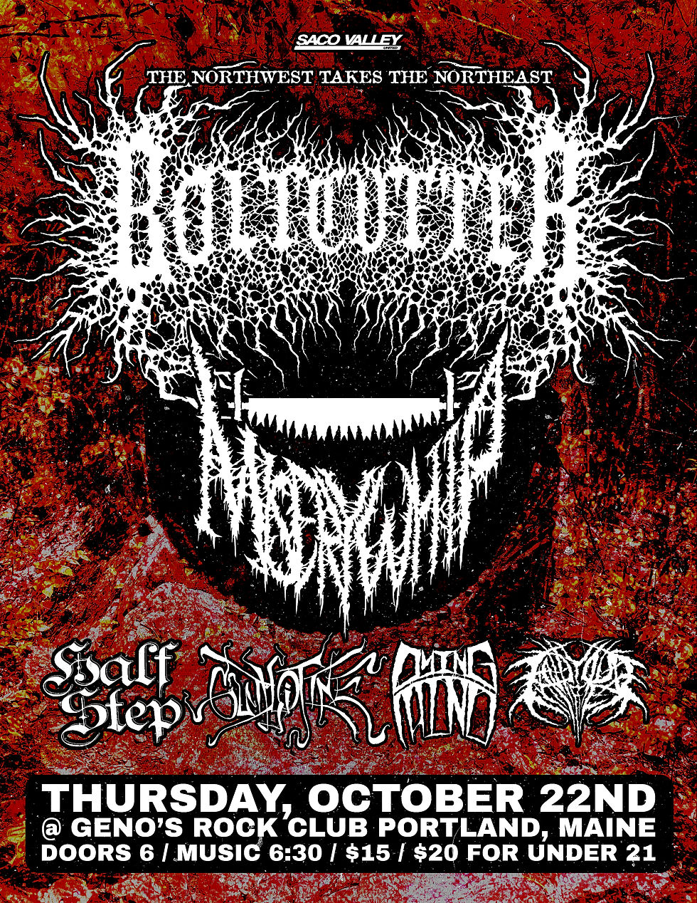 Boltcutter // Misery Whip PDX // Boltcutter // Half Step // Guillotine // Dying Mind // End Your Life