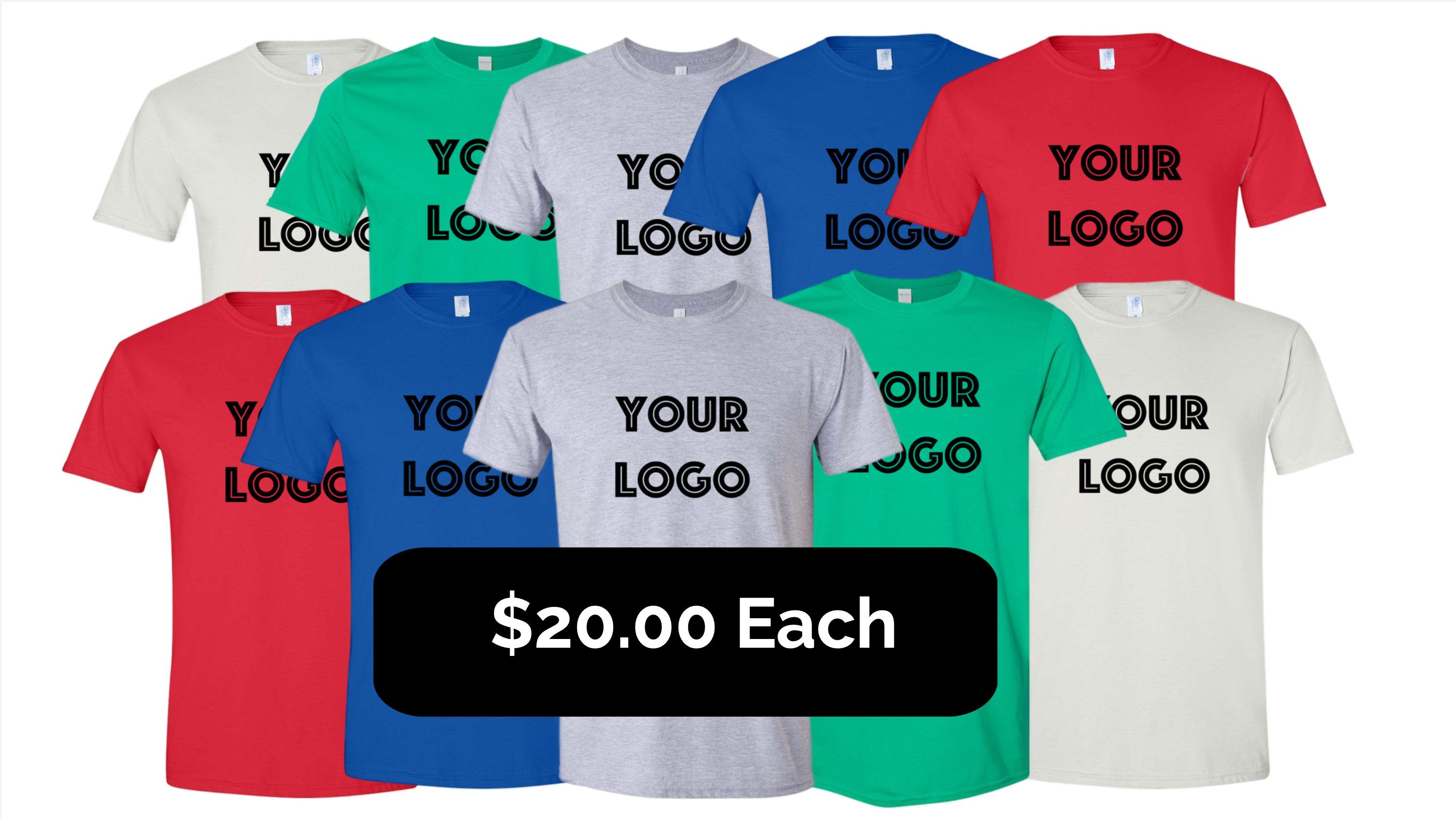 10+ Custom T-shirts 20% OFF