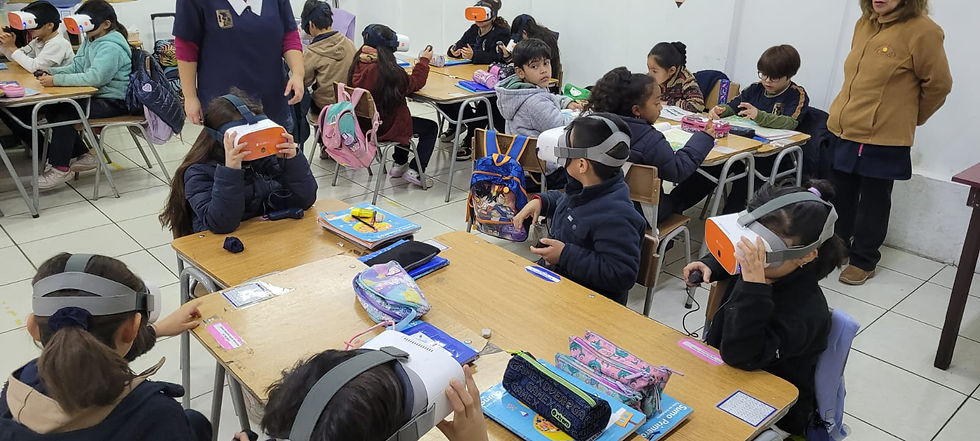 Inmersión en Sistema VR Class Segundo Básico - Junio 26'