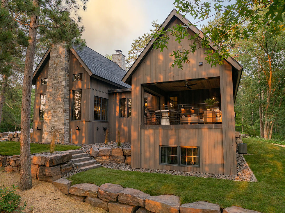 Home with Sunset