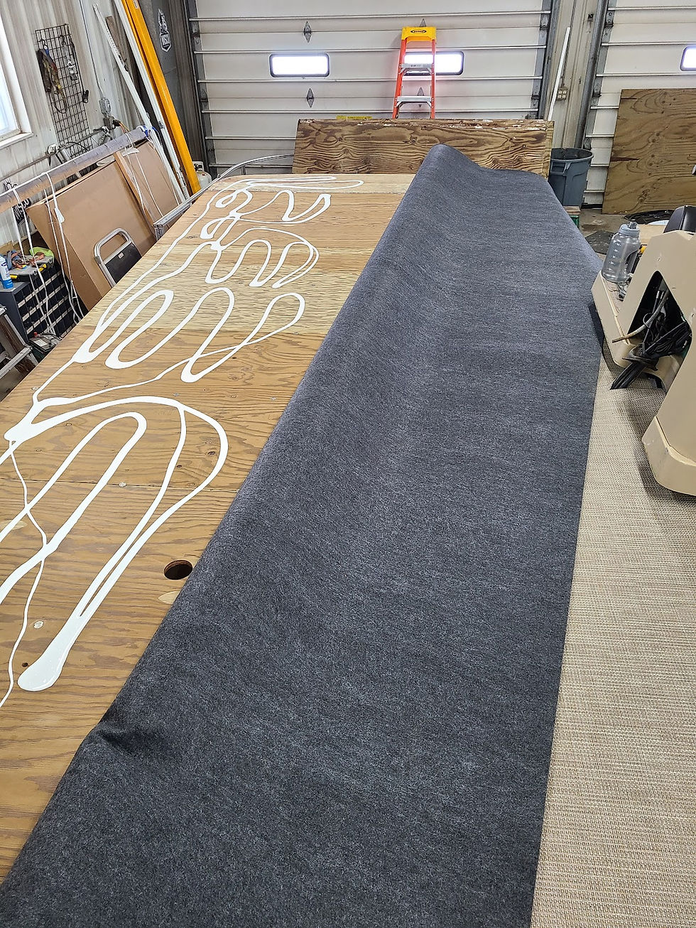 Boat Flooring Install Process