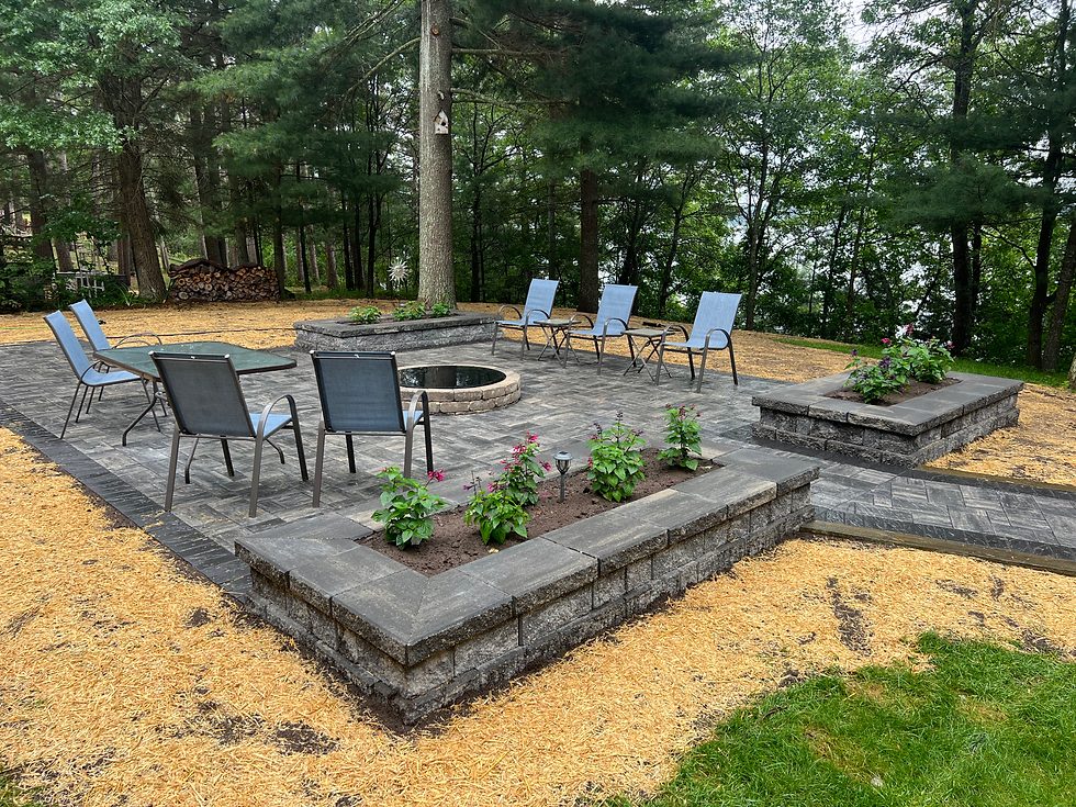 Patio and Firepit