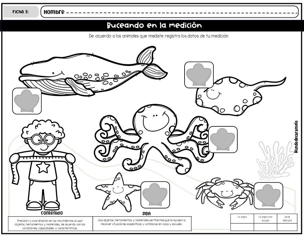 Miniatura: ¿cual es mas largo?. Centro de interes