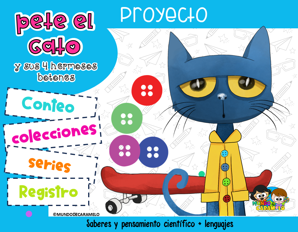 Pete el gato y sus 4 botones.Proyecto