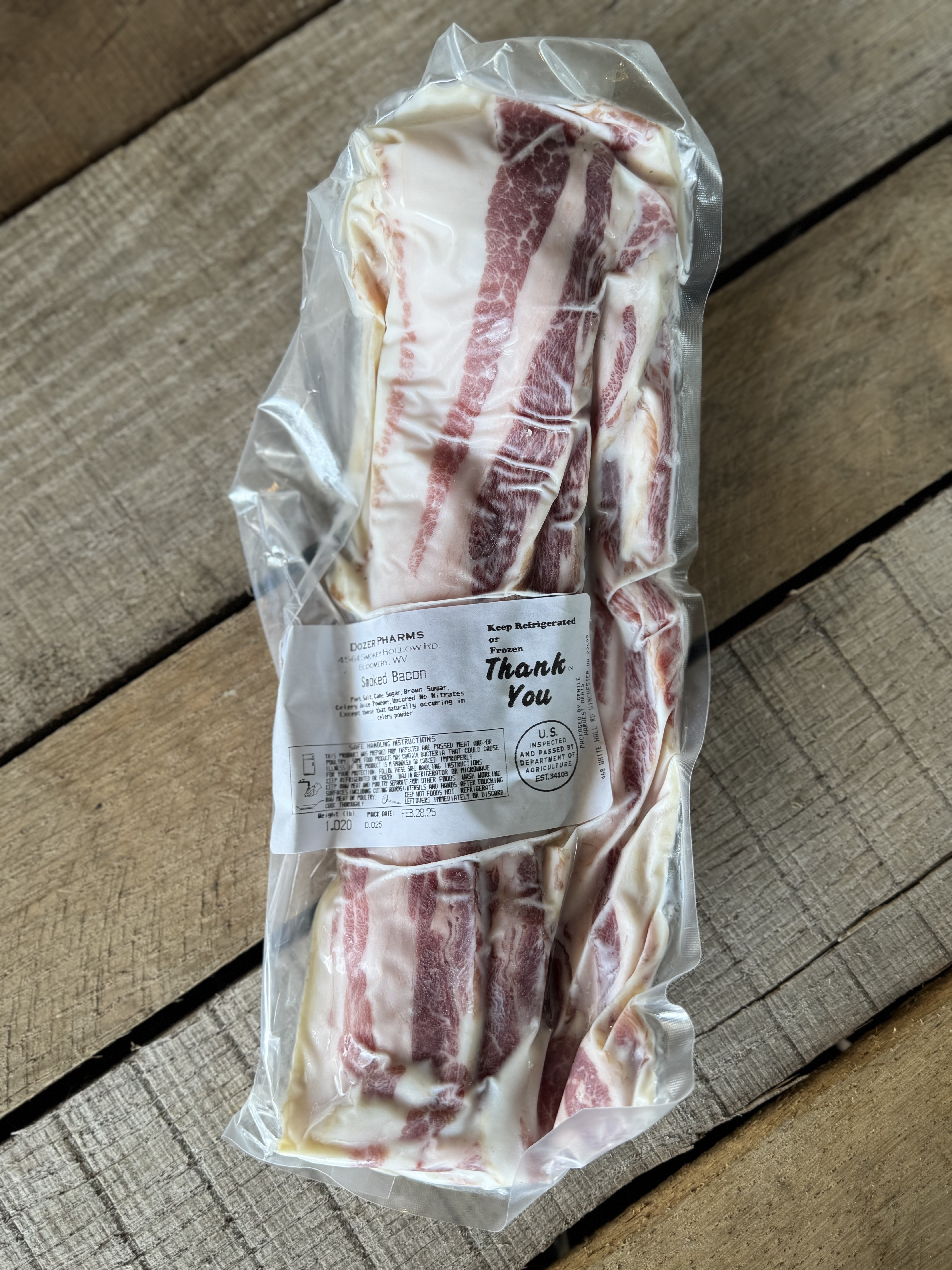 Mangalitsa Smoked Bacon