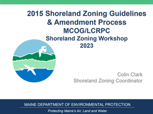 Shoreline Zoning Workshop