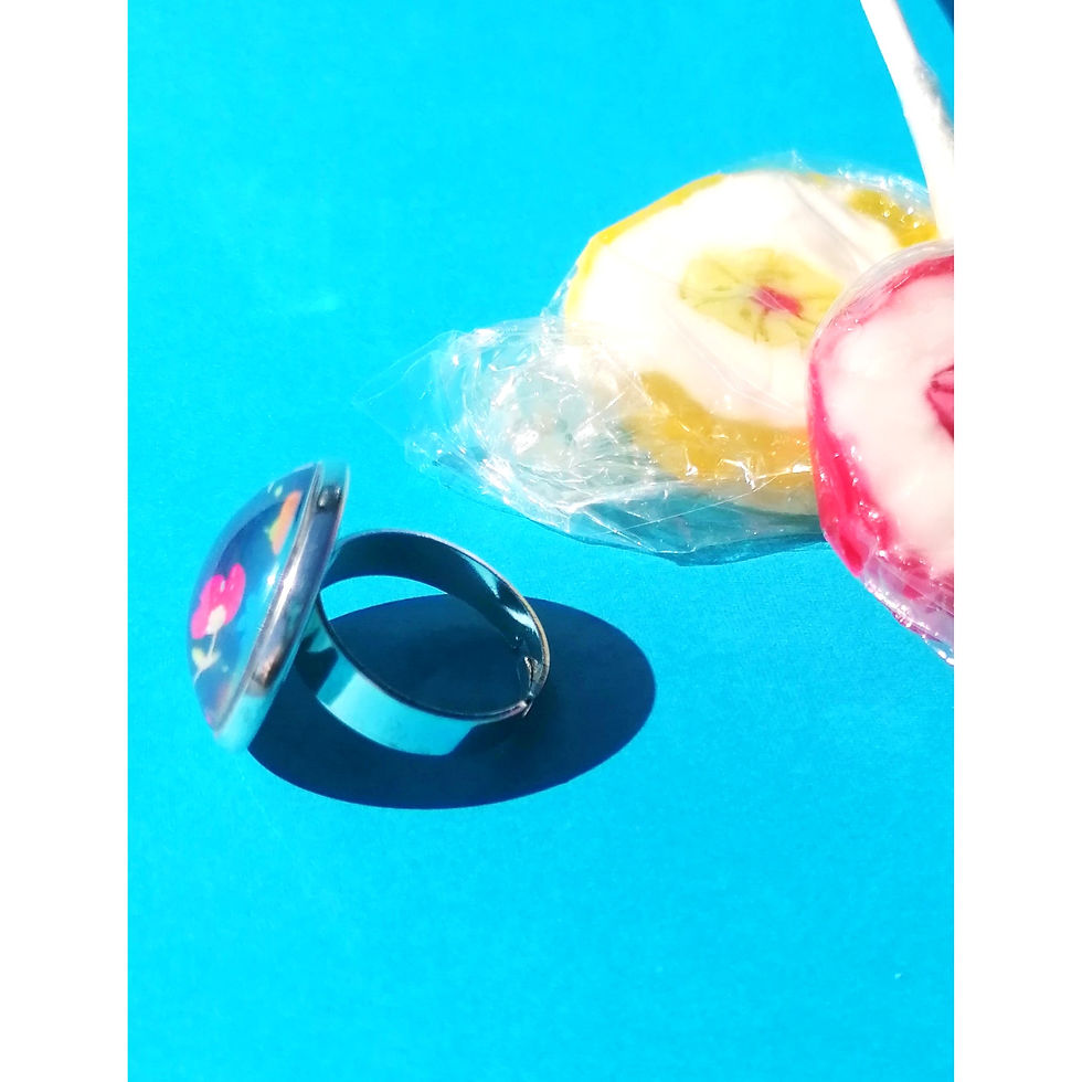 Miniature : BAGUE GENTIANE