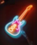 néon guitare électrique