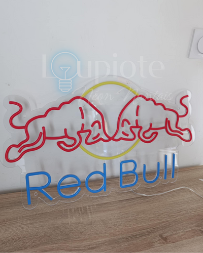 Red Bull Energy LED Neon Sign - Redbull Extreme Sport Light Sign
