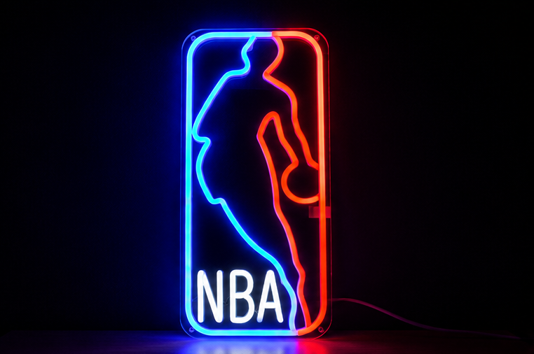 néon NBA basketball