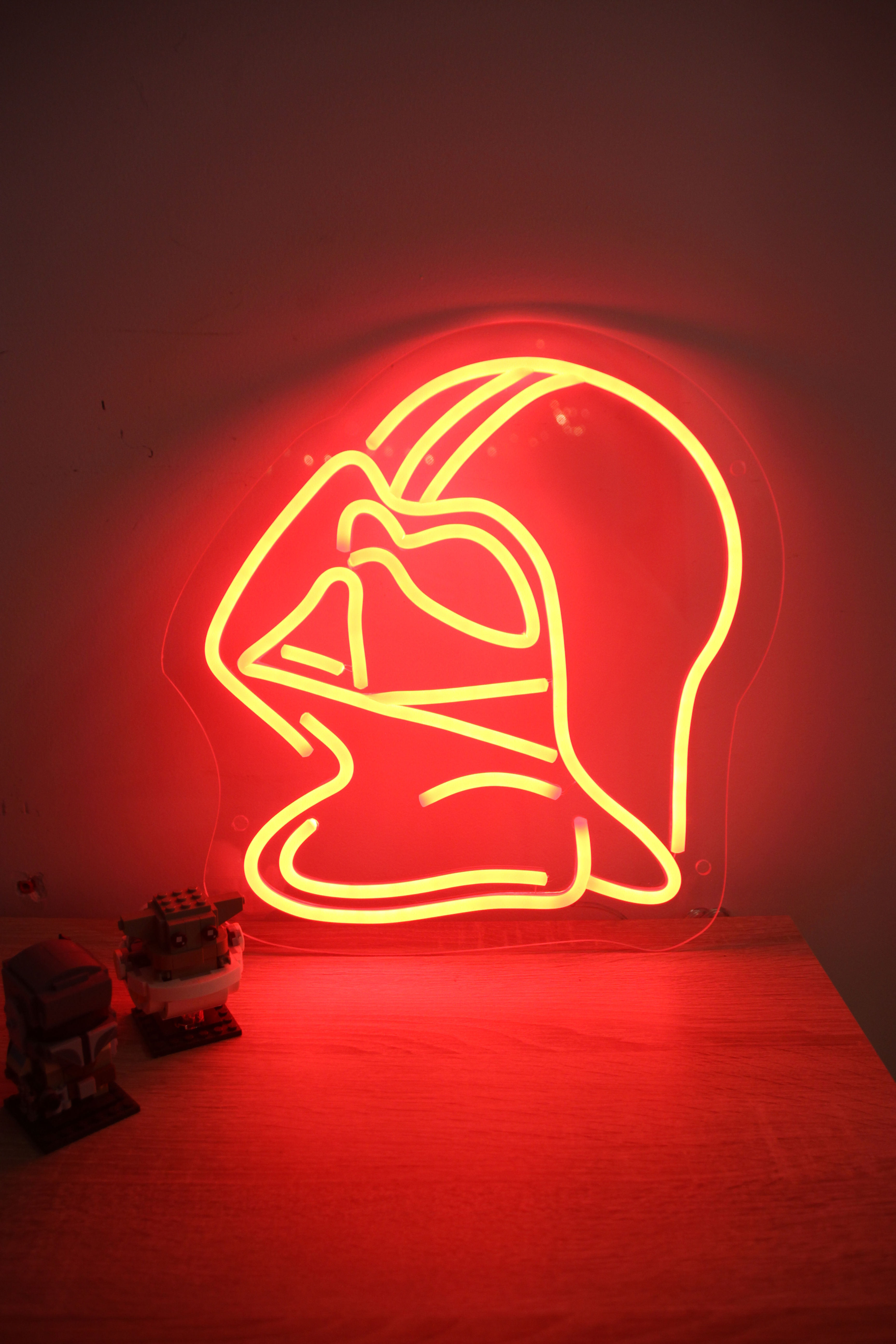 Néon led Dark Vador Starwars