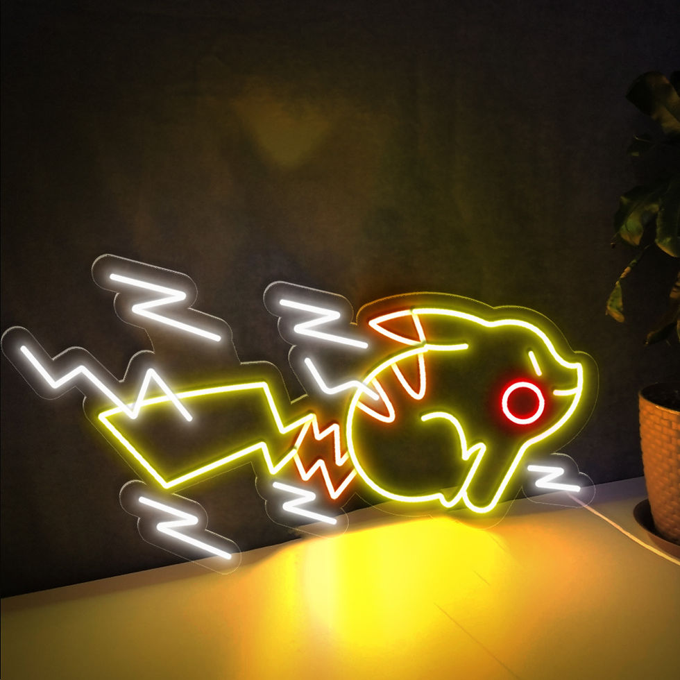 néon pikachu