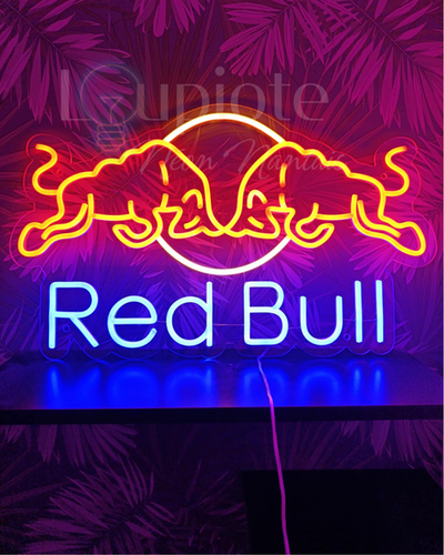 レッドブル LED 看板 照明REDBULL LED NEON SIGN Red Bull Energy LED Neon Sign - Redbull Extreme Sport Light Sign