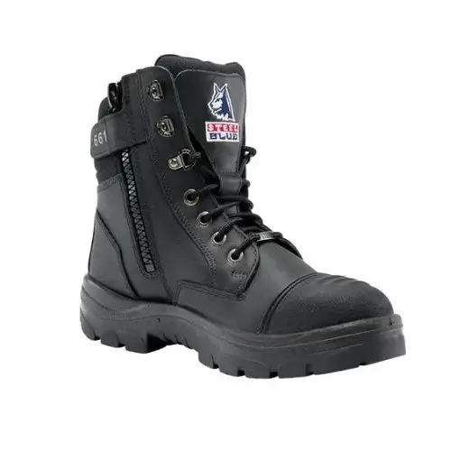 black work boots
