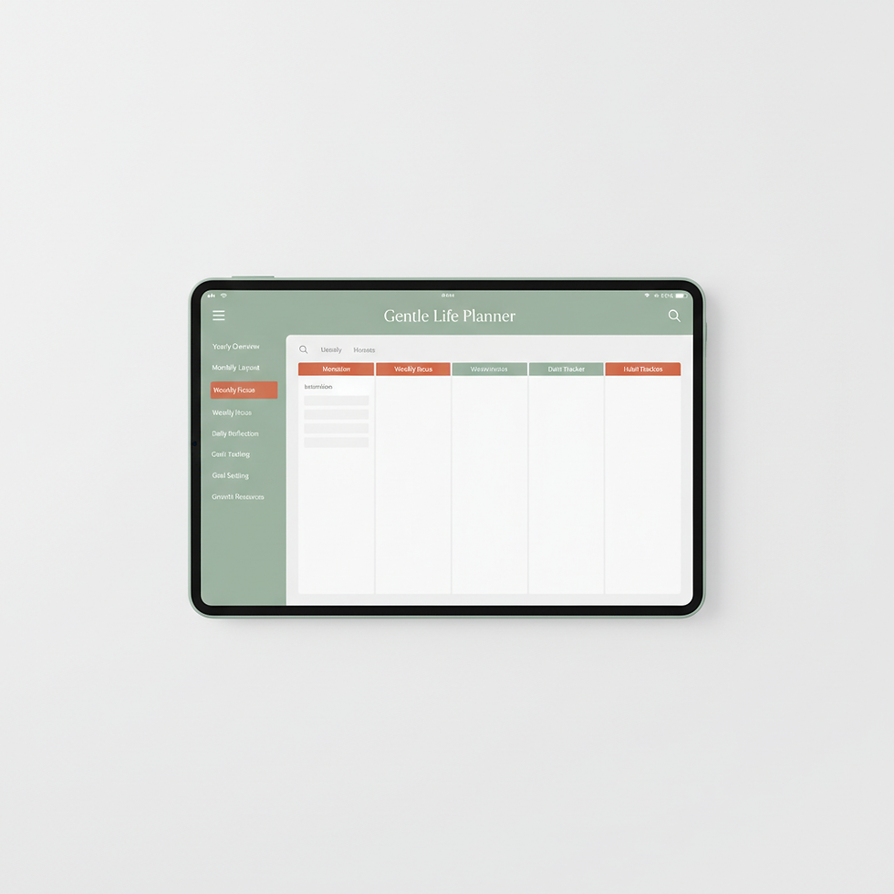Gentle Life Planner