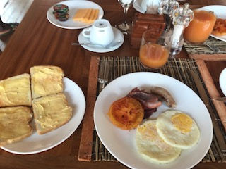 breakfast in mozambique