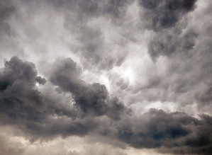 Grey clouds