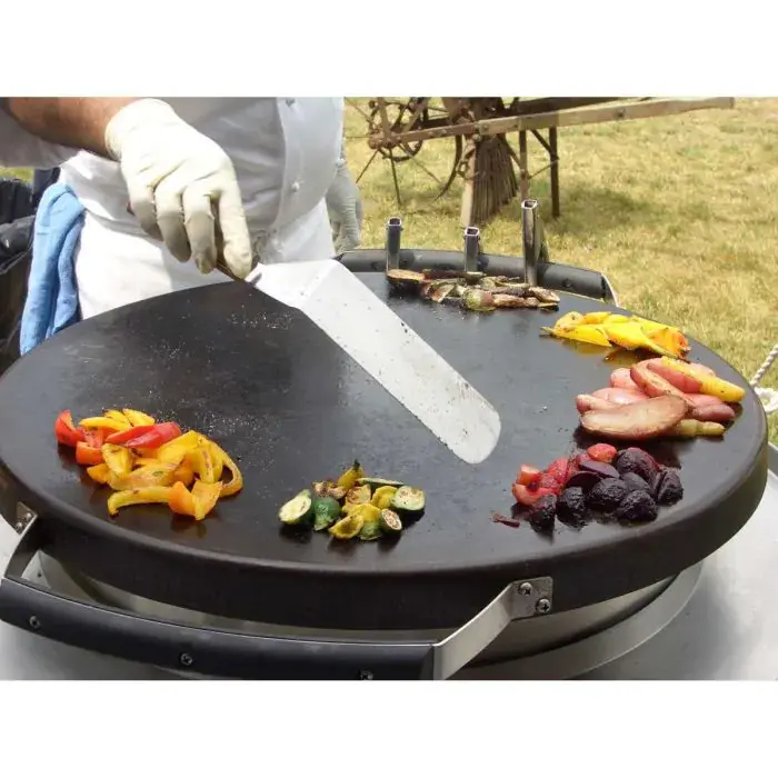 Thumbnail: Evo Professional Classic Wheeled Cart Flattop Gas Grill - Propane - 10-0002-LP