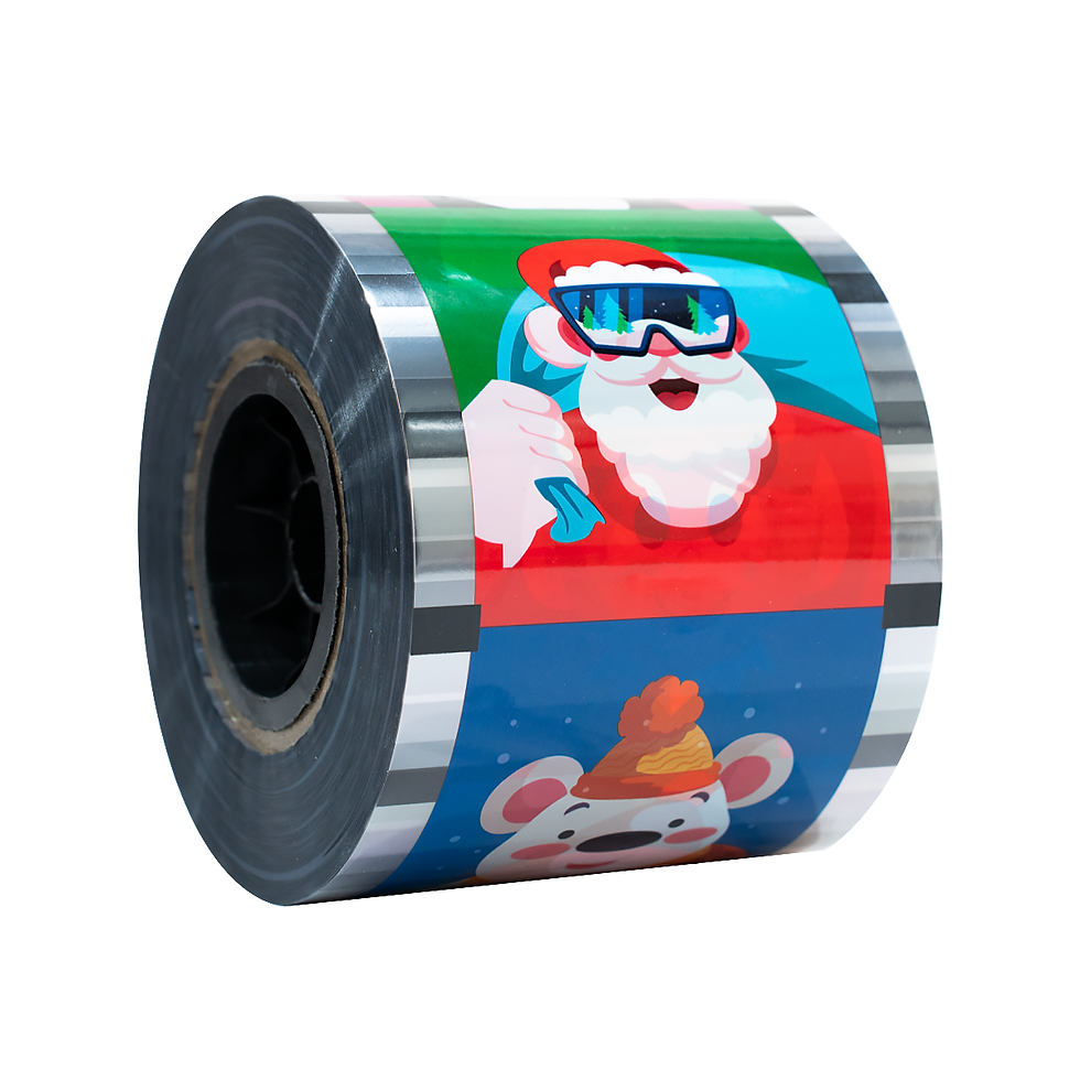 Miniatura: Rollo Film Plastico 2kg Para Sella Vasos Navidad
