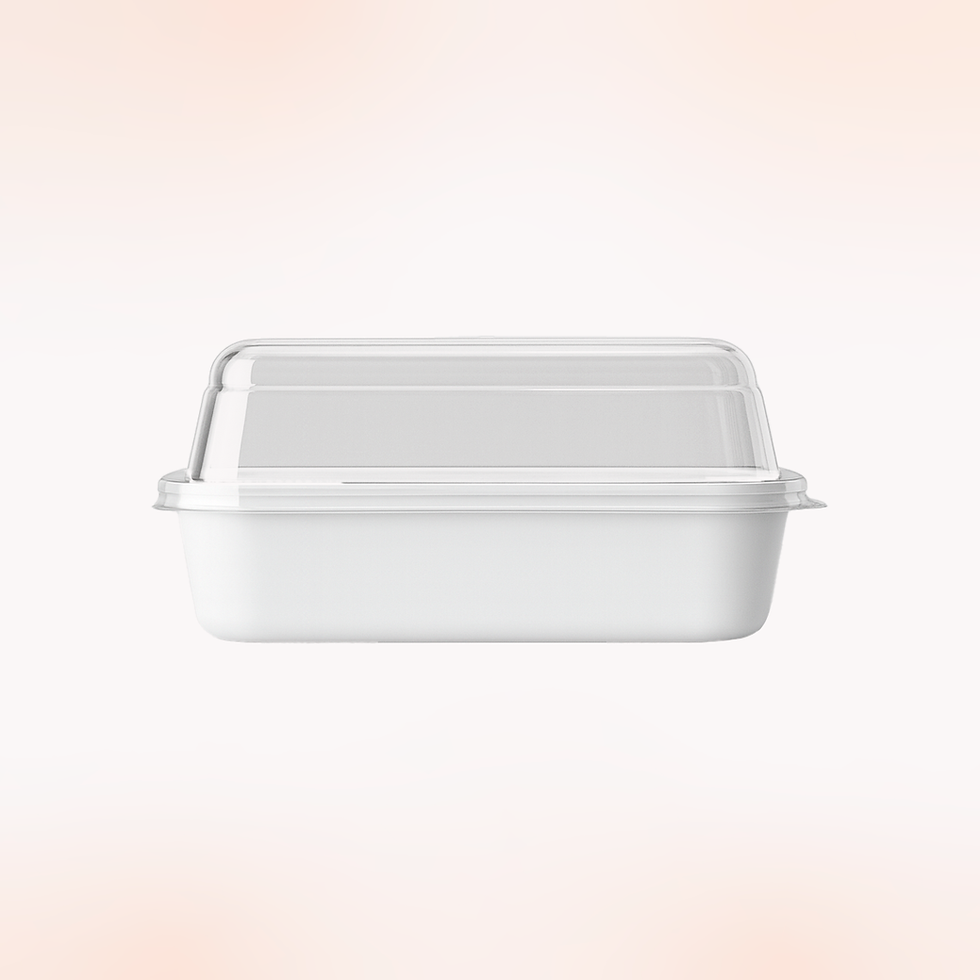 Miniatura: Caja Con Tapa Alta Para Galletas Pastel Panque O Postres