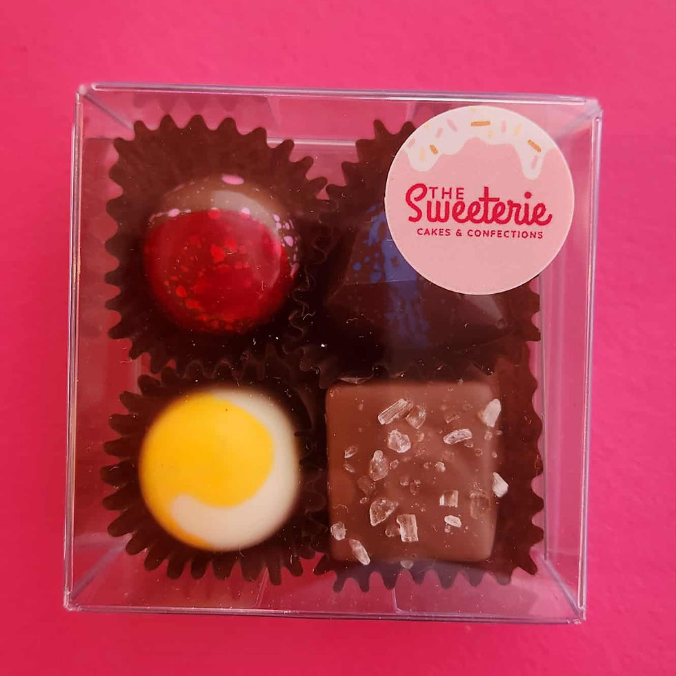 4pc Assorted Chocolate Box