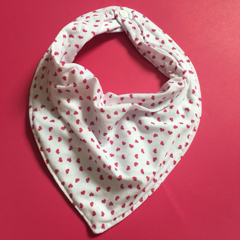 Babador Bandana Coração